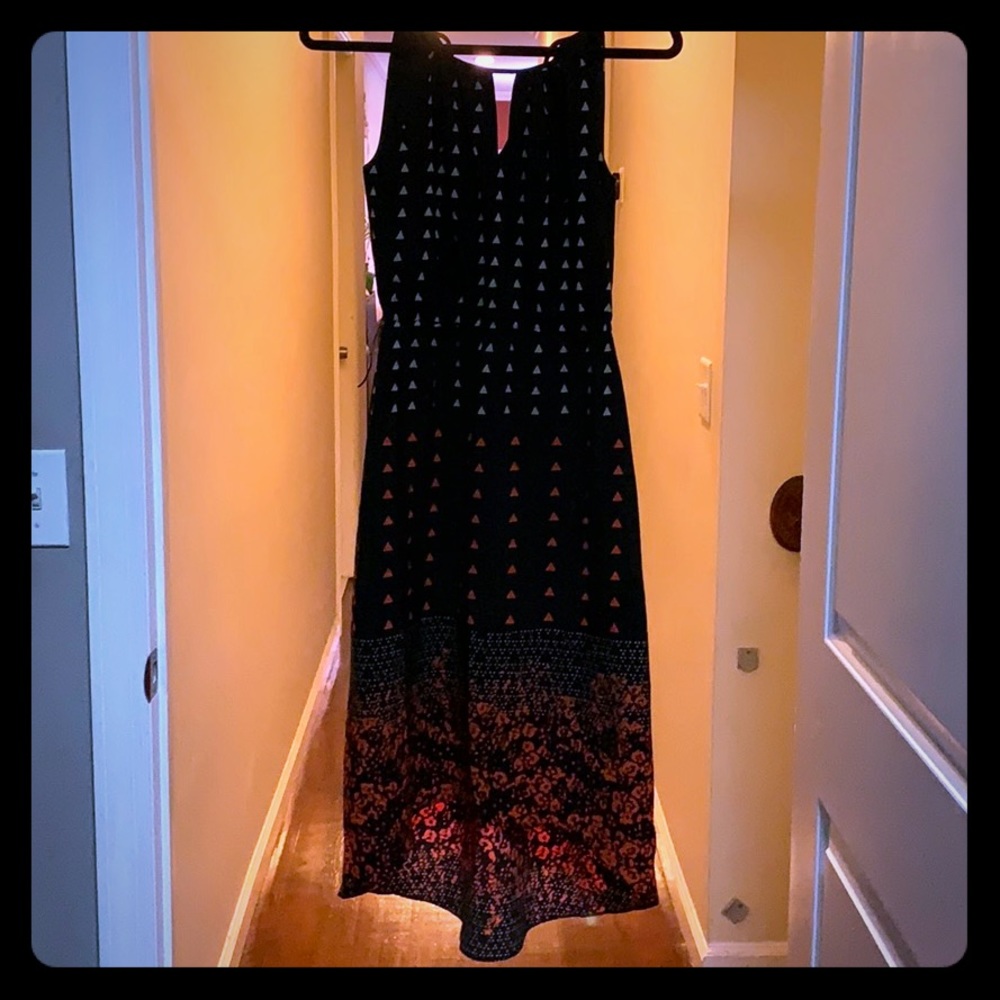 Almost new high low midi dress